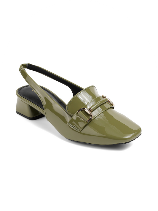 The Horsebit Sling Back