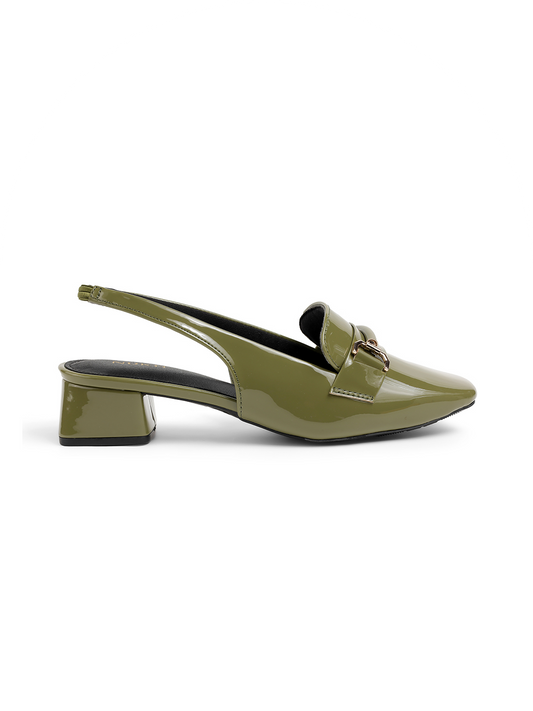 The Horsebit Sling Back