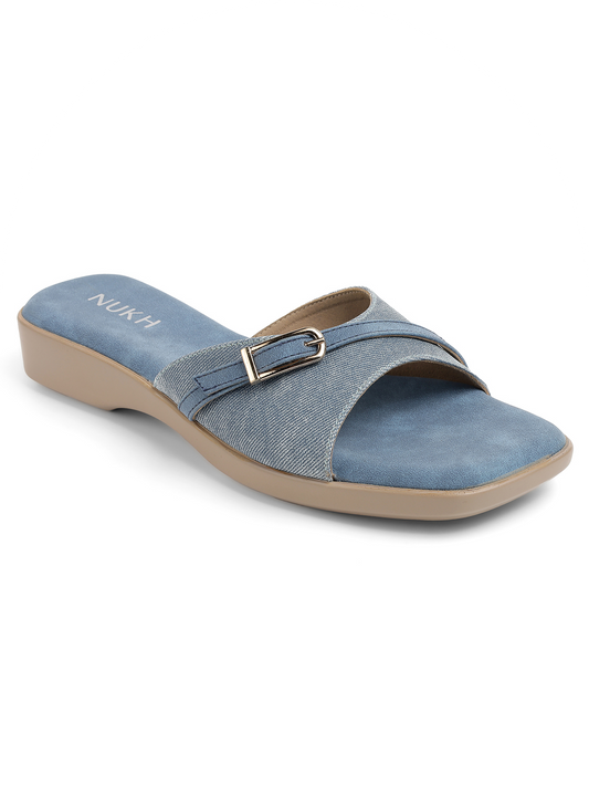 Denim Drift Flat