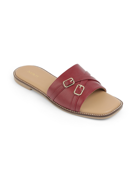 Double Strap Flat