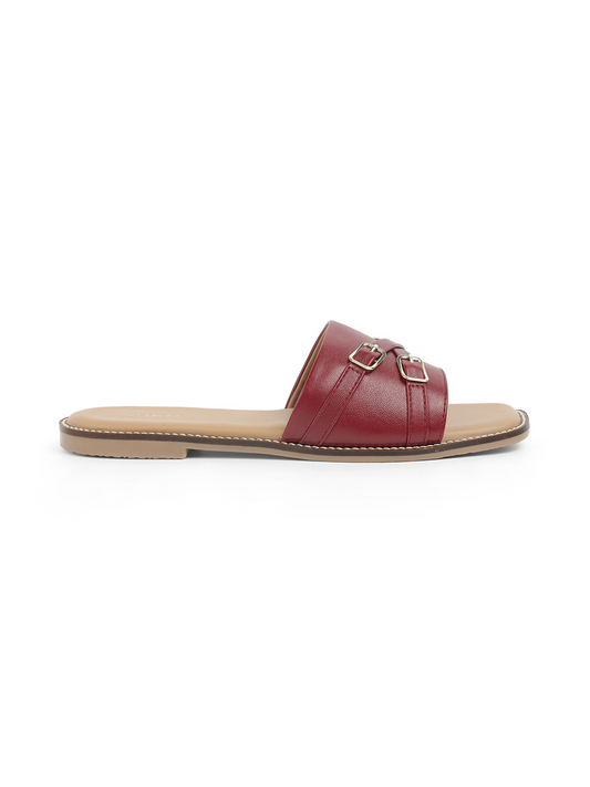 Double Strap Flat